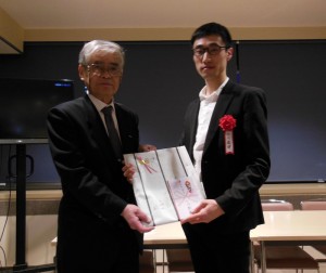 準グランプリを受賞した小川泰輝さん