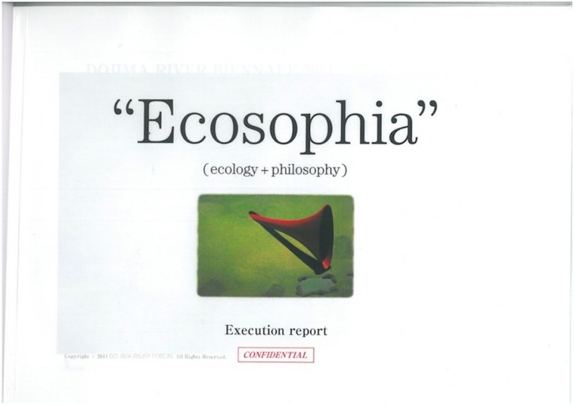 Ecosophia (ecology+philosophy) Execution report